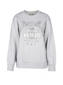 White and silver kenzo jumper hotsell